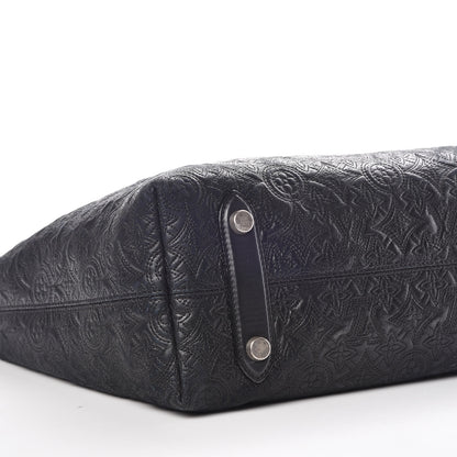 Louis Vuitton Monogram Lambskin Antheia Hobo PM Black 5 of 10