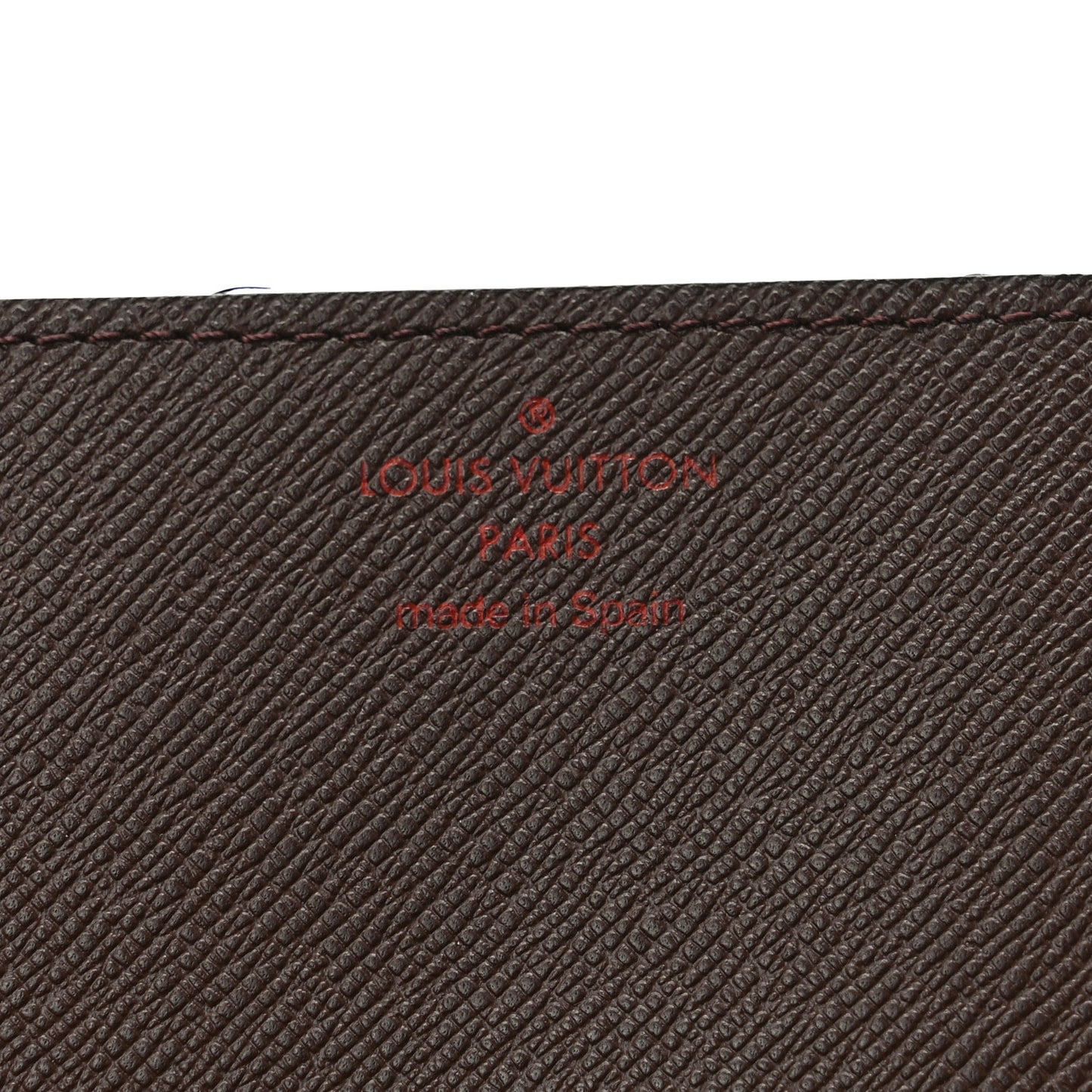 Damier Ebene Business Card Holder