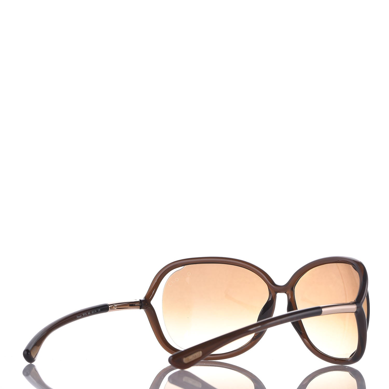Tom Ford Raquel Sunglasses TF76 Dark Brown 4 of 8