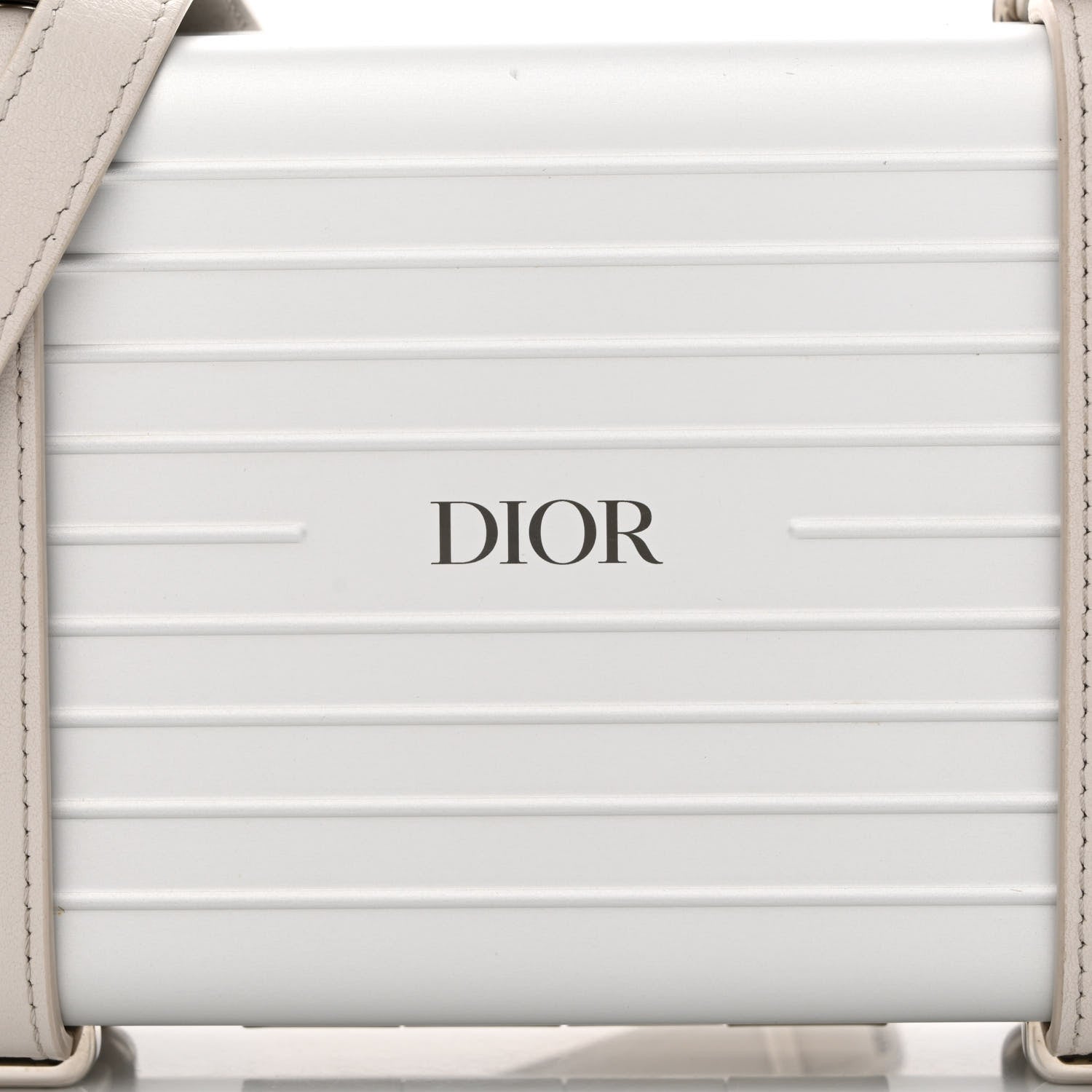 Christian Dior X RIMOWA Aluminum Personal Clutch On Strap Silver 9 of 13