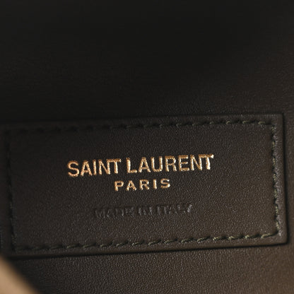 Saint Laurent Smooth Calfskin Small Le 5 A 7 Soft Hobo Light Musk 6 of 9