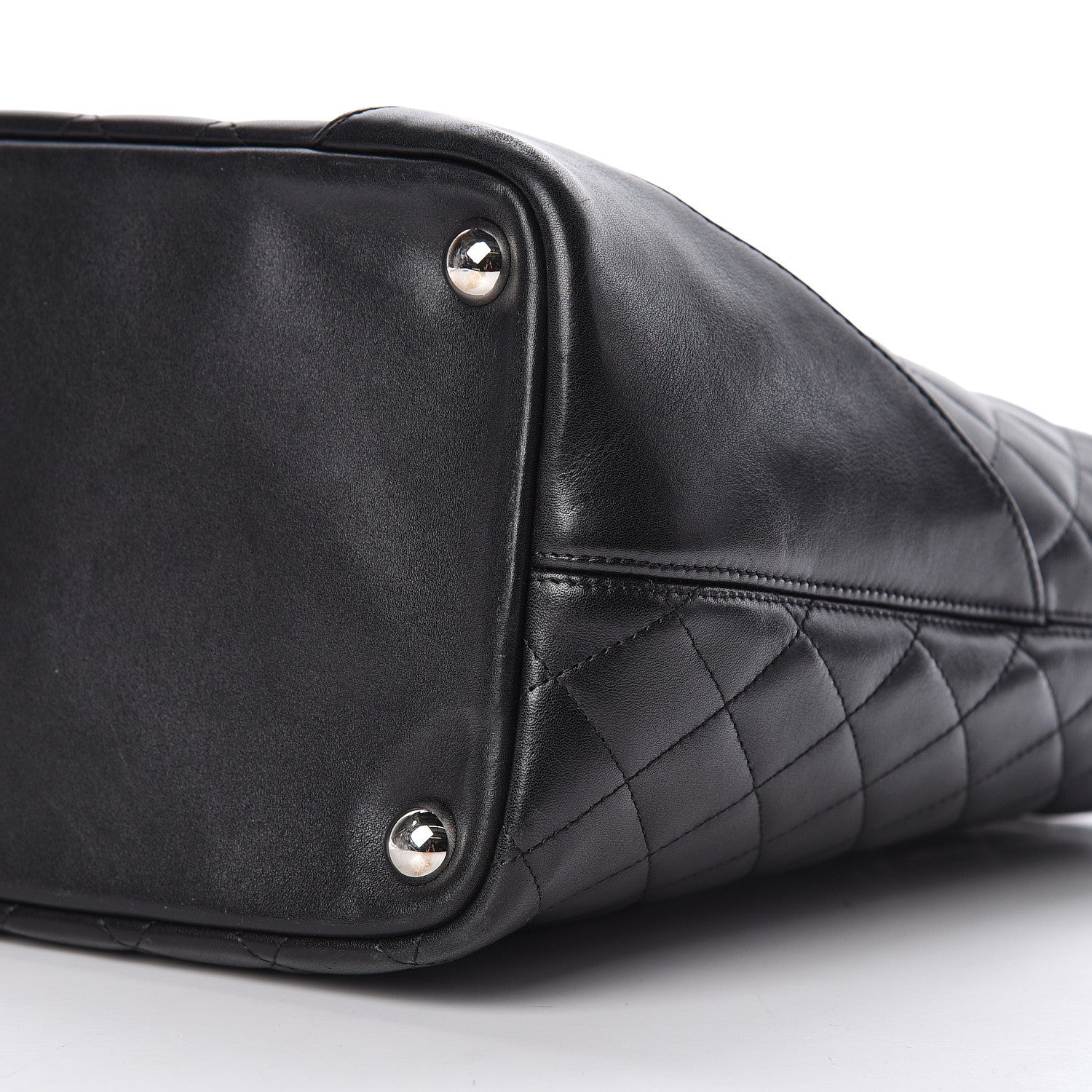 Chanel Calfskin Quilted Large Cambon Tote Black 12 of 12