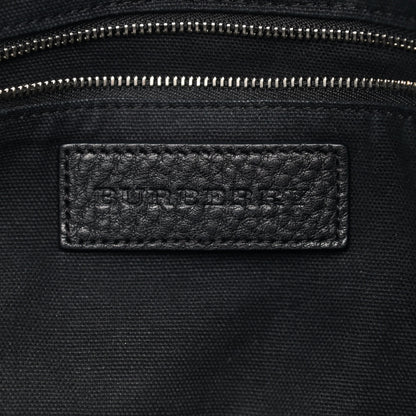 Burberry Calfskin Studded Medium Susanna Hobo Black 6 of 9