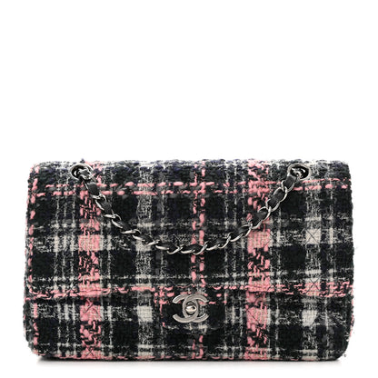 Chanel Tweed Quilted Medium Double Flap Multicolor 1 of 12