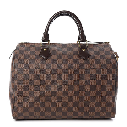 Louis Vuitton Damier Ebene Speedy 30 1 of 12