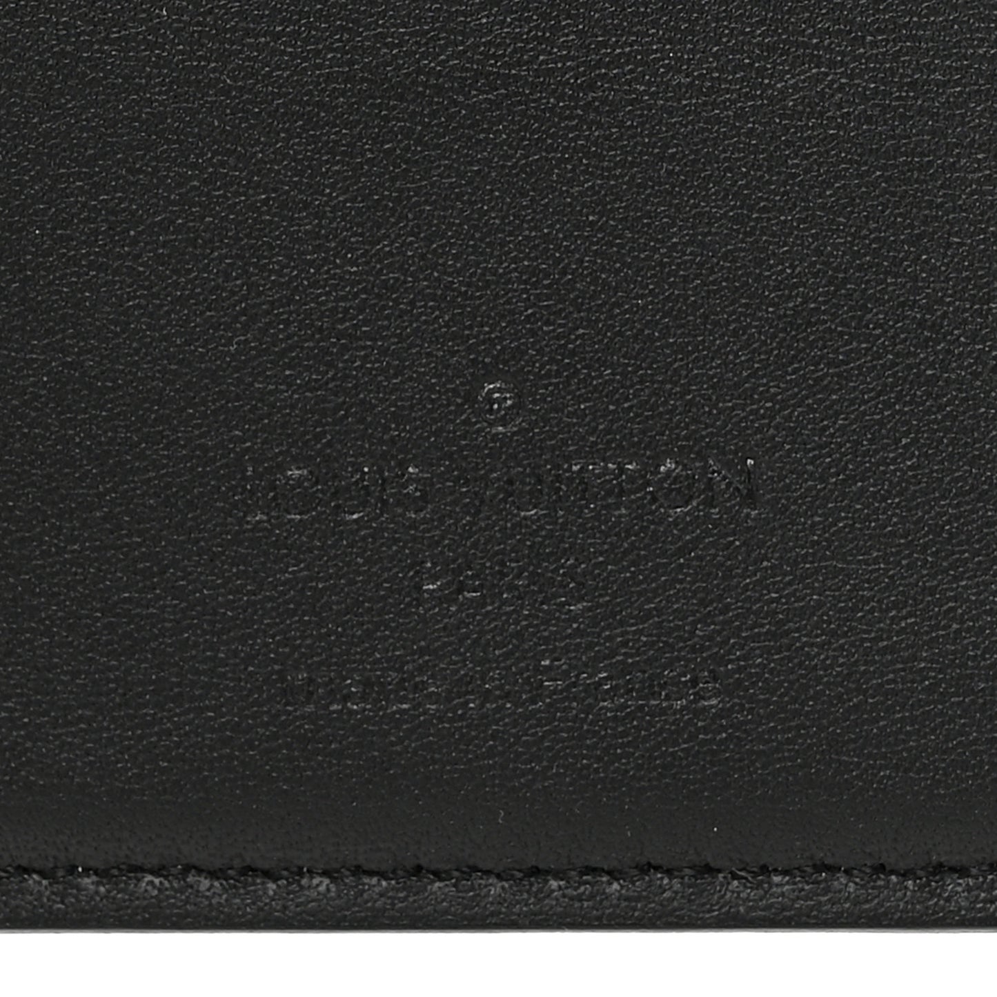 Calfskin Monogram Shadow Pocket Organizer Black
