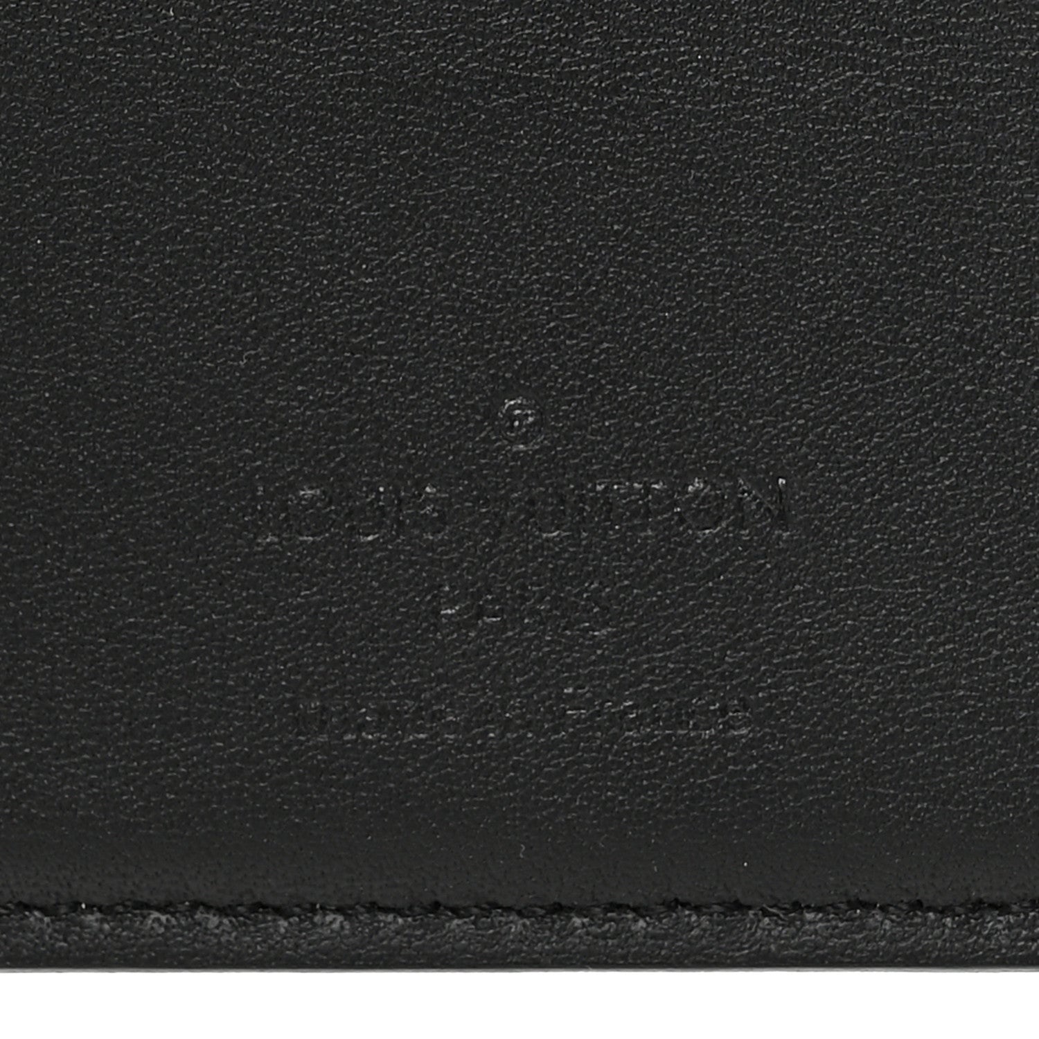 Louis Vuitton Calfskin Monogram Shadow Pocket Organizer Black 5 of 6