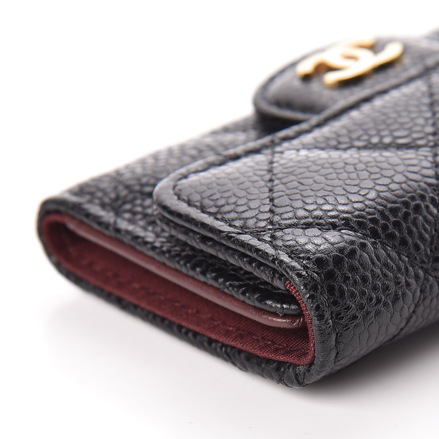Chanel Caviar Quilted 6 Key Holder Black 12 of 15