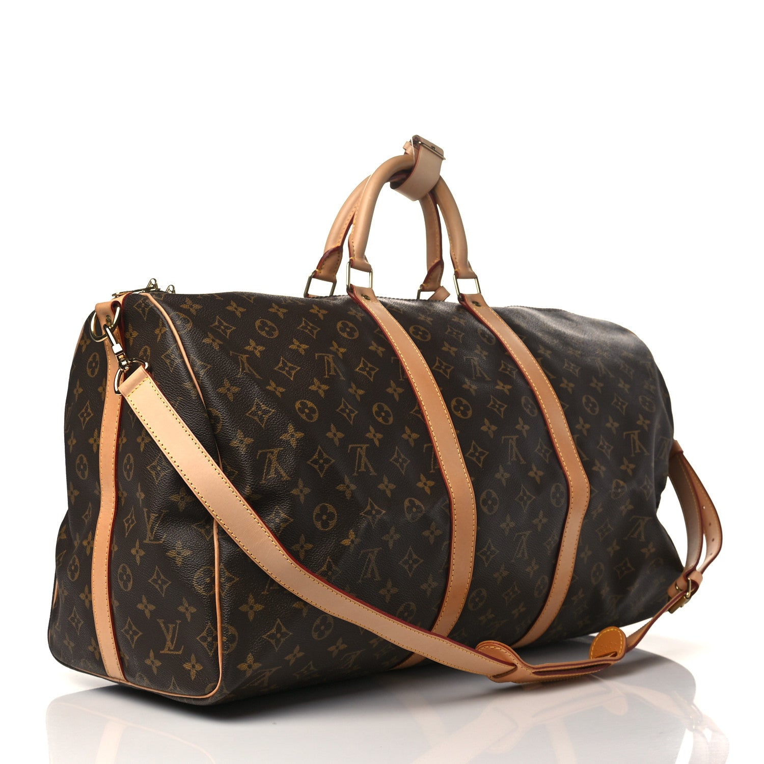 Louis Vuitton Monogram Keepall Bandouliere 55 3 of 9