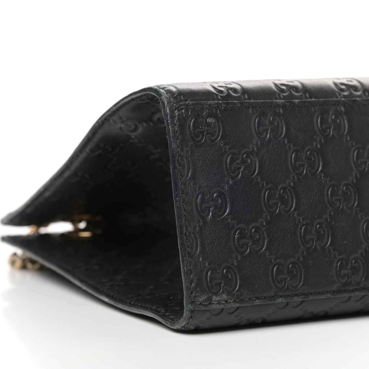Guccissima Large Emily Chain Shoulder Bag Black
