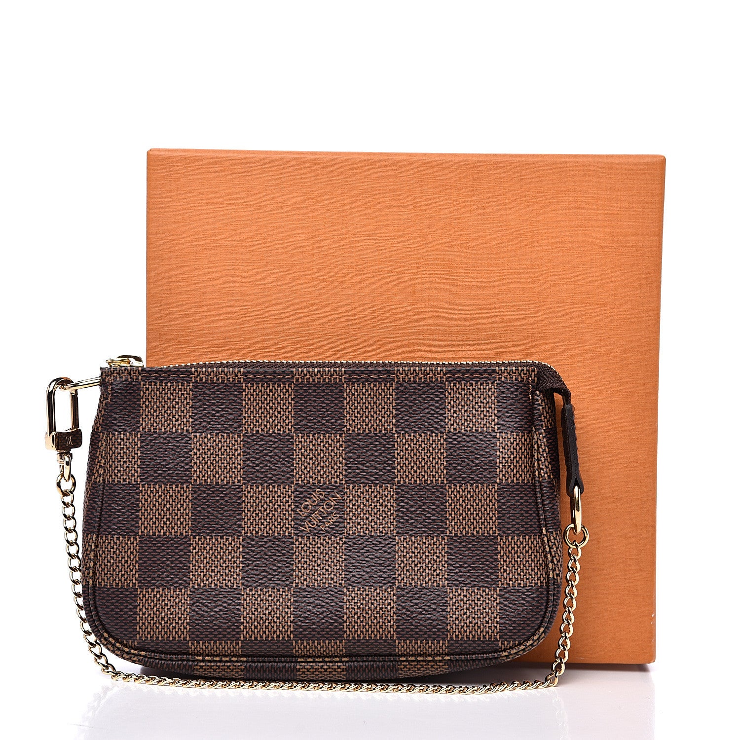 Louis Vuitton Damier Ebene Mini Pochette Accessories 9 of 9