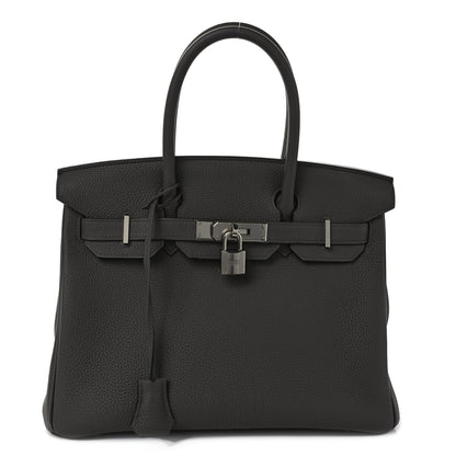 Hermes Togo Birkin 30 Etain 1 of 10
