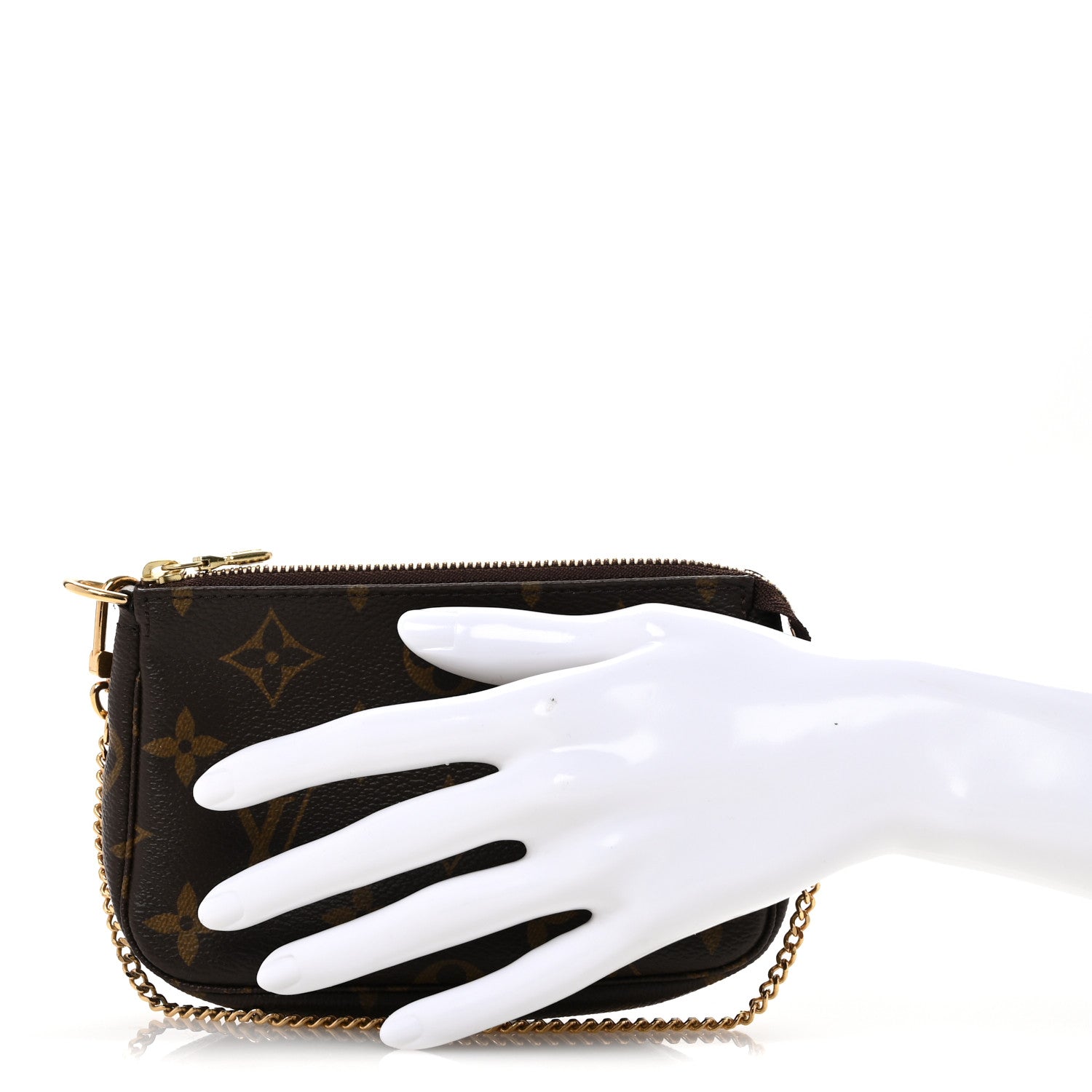 Louis Vuitton Monogram Mini Pochette Accessories 2 of 8