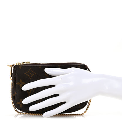 Louis Vuitton Monogram Mini Pochette Accessories 2 of 8