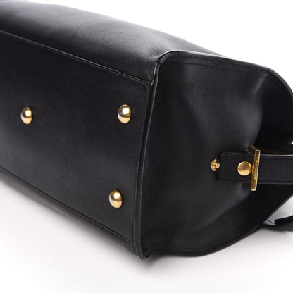 Saint Laurent Calfskin Small Classic Y Cabas Navy Blue 8 of 15