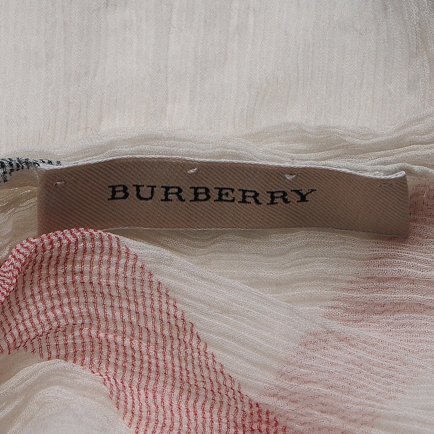 Burberry Giant Check Lightweight Stole 4 of 4