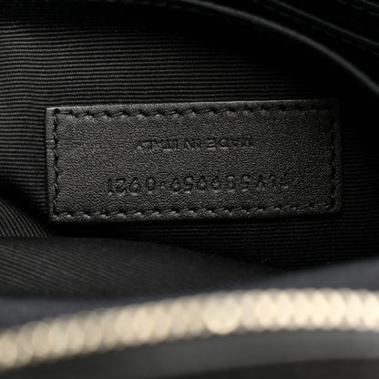 Saint Laurent Grain De Poudre Monogram Belt Bag Black 12 of 21
