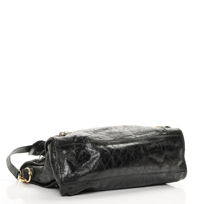 Balenciaga Agneau Classic Gold Hardware City Black 4 of 7