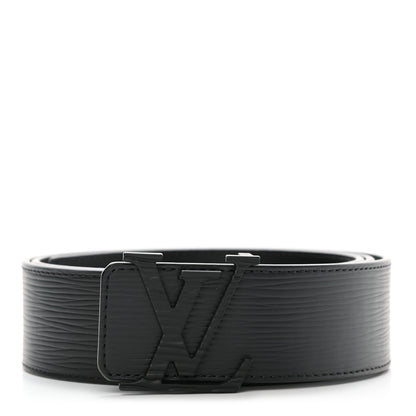 Louis Vuitton Epi 40mm LV Initiales Belt 95 38 Black 1 of 8