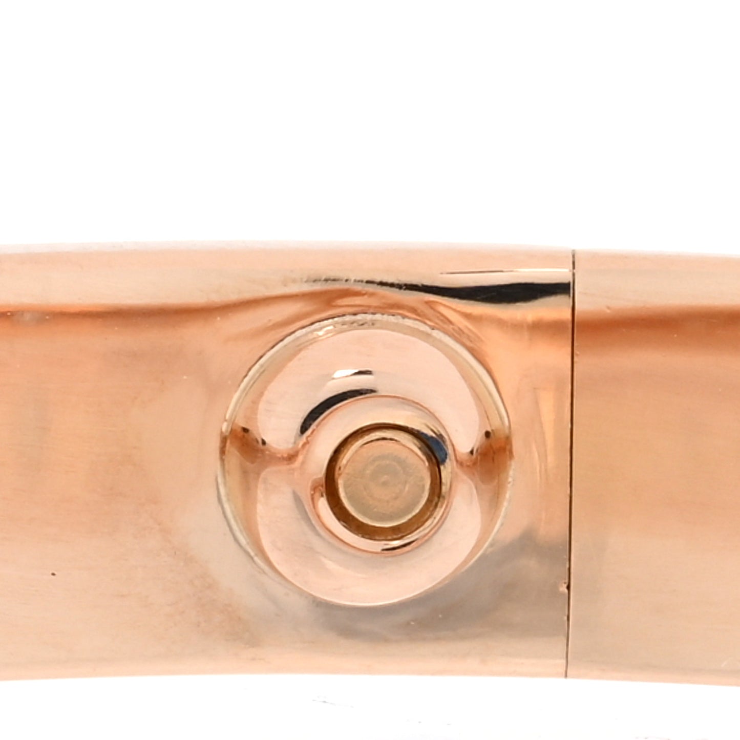 18K Pink Gold 4 Diamond LOVE Bracelet 16