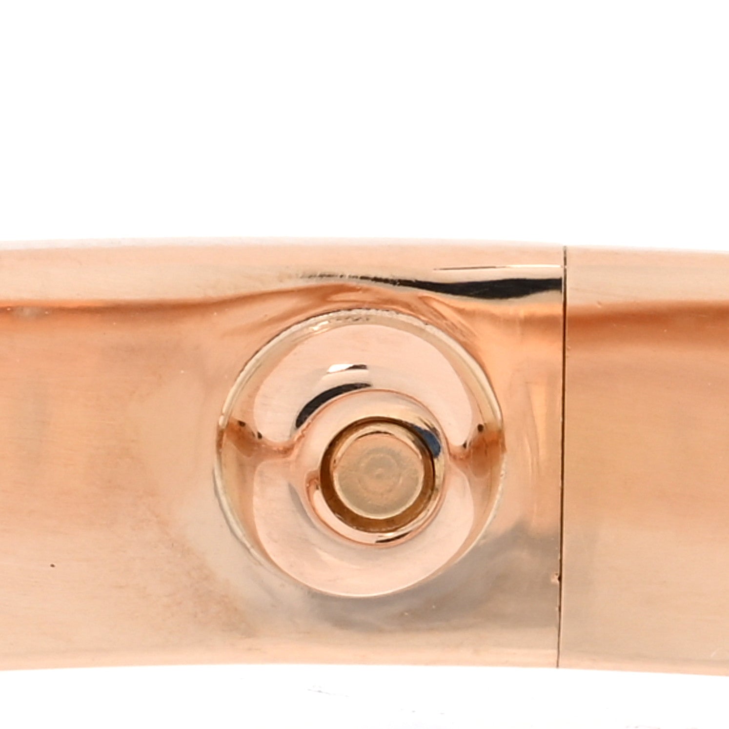 Cartier 18K Pink Gold 4 Diamond LOVE Bracelet 16 6 of 6