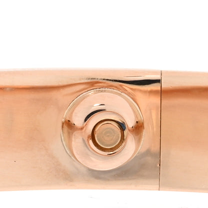 Cartier 18K Pink Gold 4 Diamond LOVE Bracelet 16 6 of 6