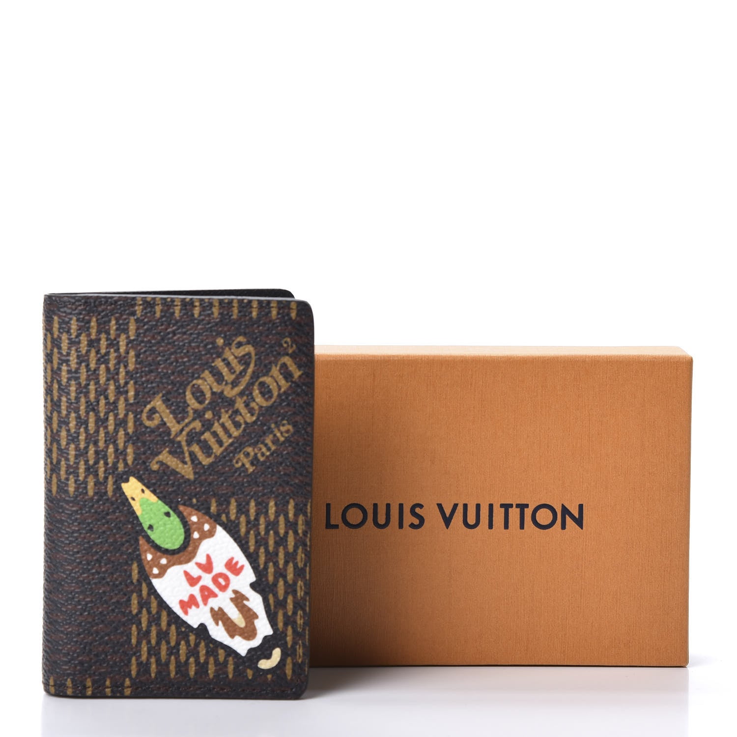 Louis Vuitton Damier Ebene LVxNigo Pocket Organizer 9 of 9