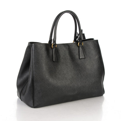 Prada Saffiano Lux Large Tote Nero Black 3 of 9