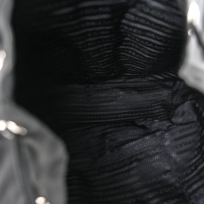 Prada Tessuto Nylon Saffiano Medium Backpack Black 5 of 12