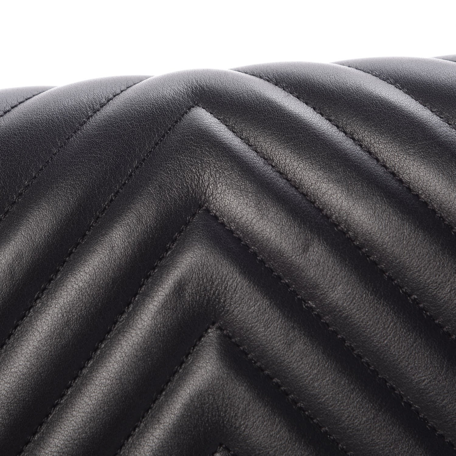 Chanel Lambskin Chevron Medium Boy Flap Black 11 of 13