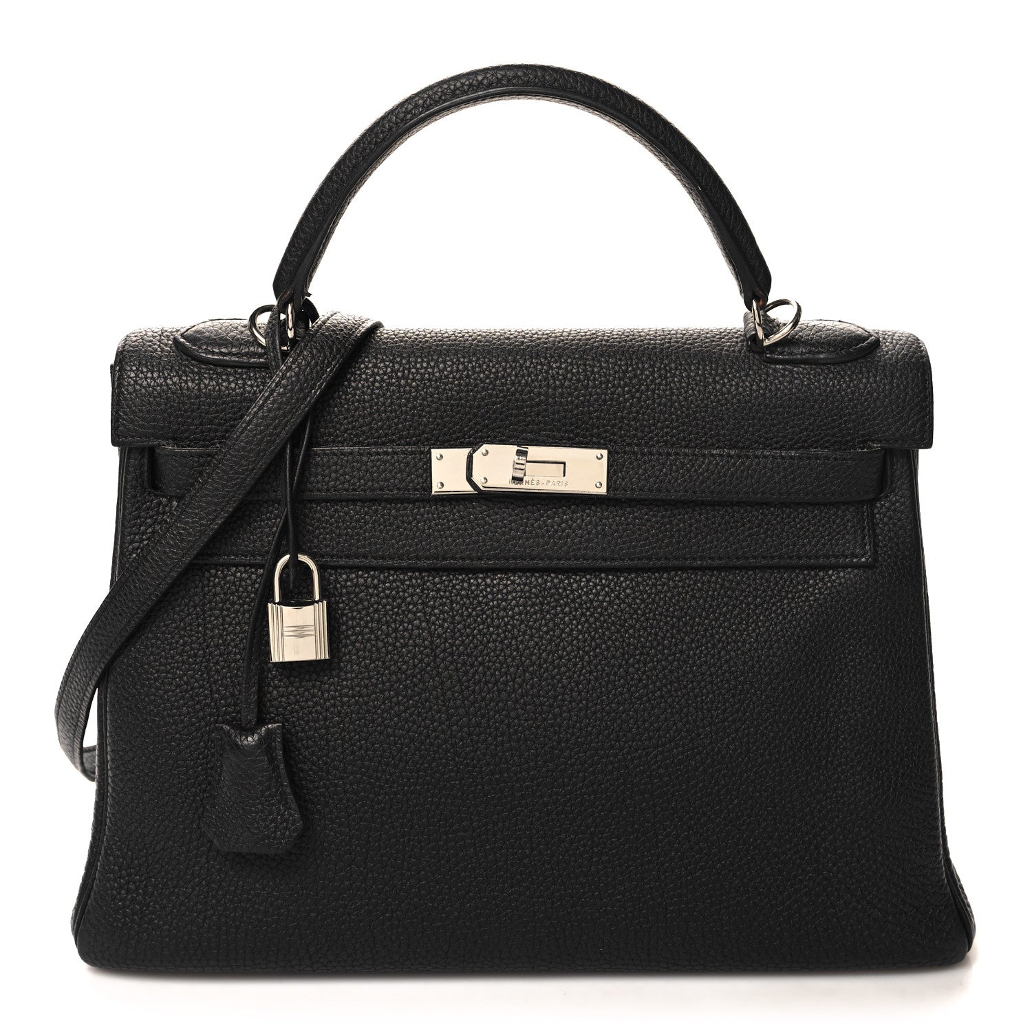 Hermes Togo Kelly Retourne 32 Black 1 of 17