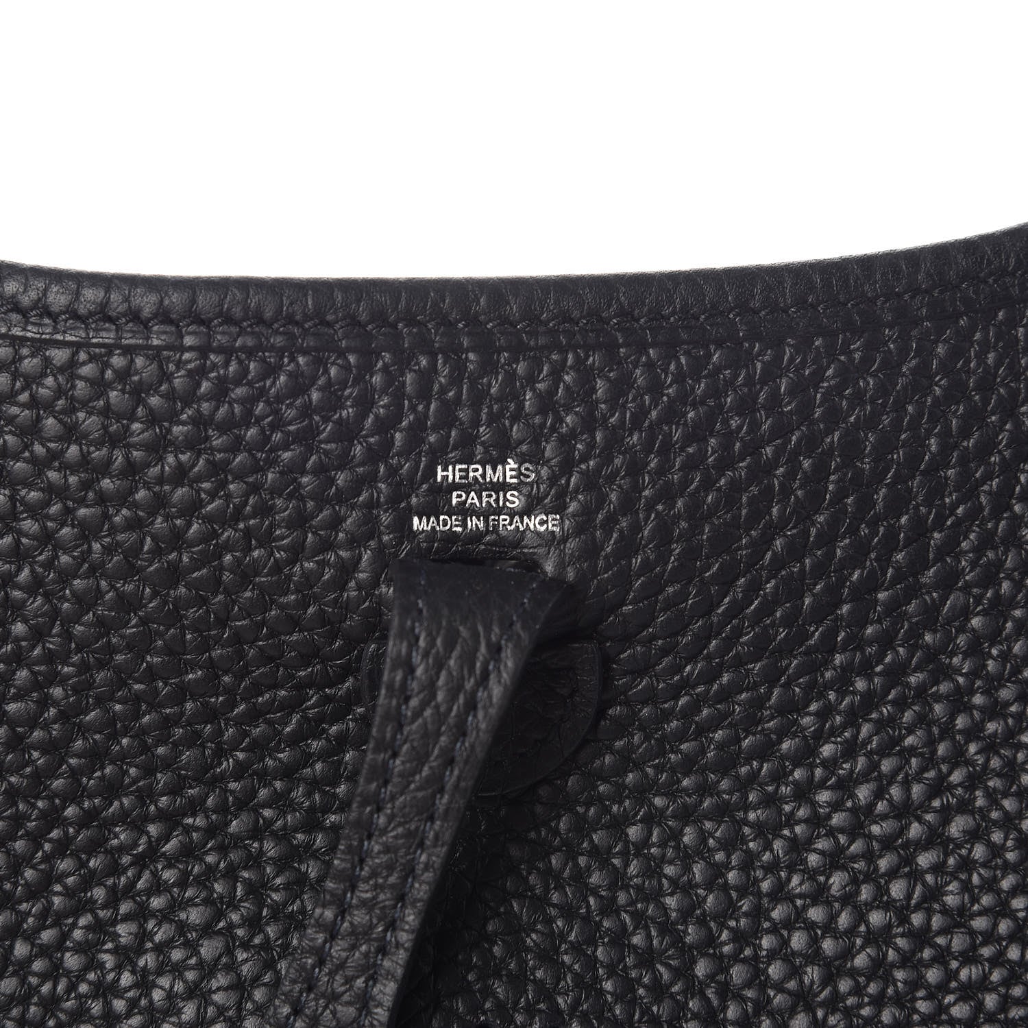 Hermes Taurillon Clemence Evelyne TPM Plomb 8 of 11
