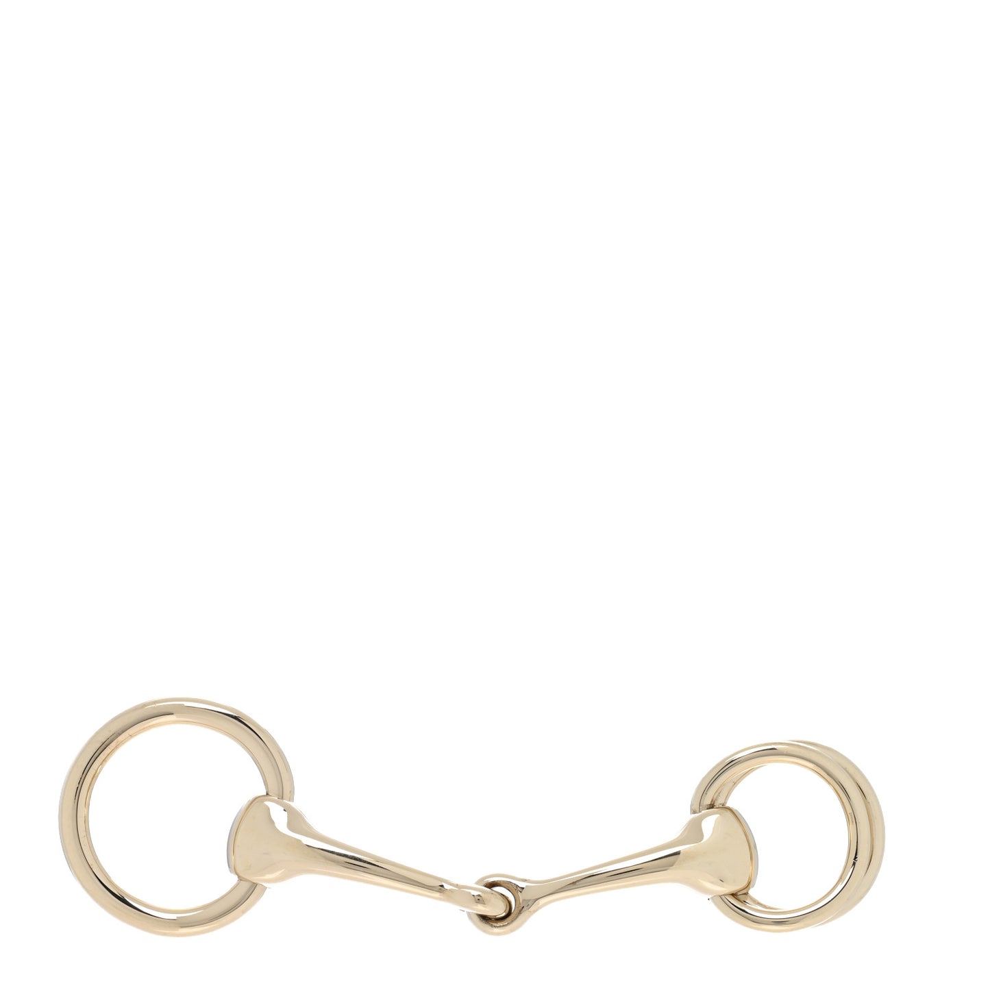 Permabrass Mors Scarf Ring Gold