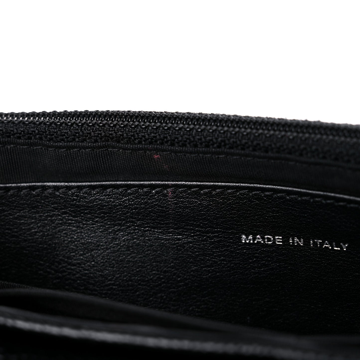 Caviar Half Moon Wallet On Chain WOC Black