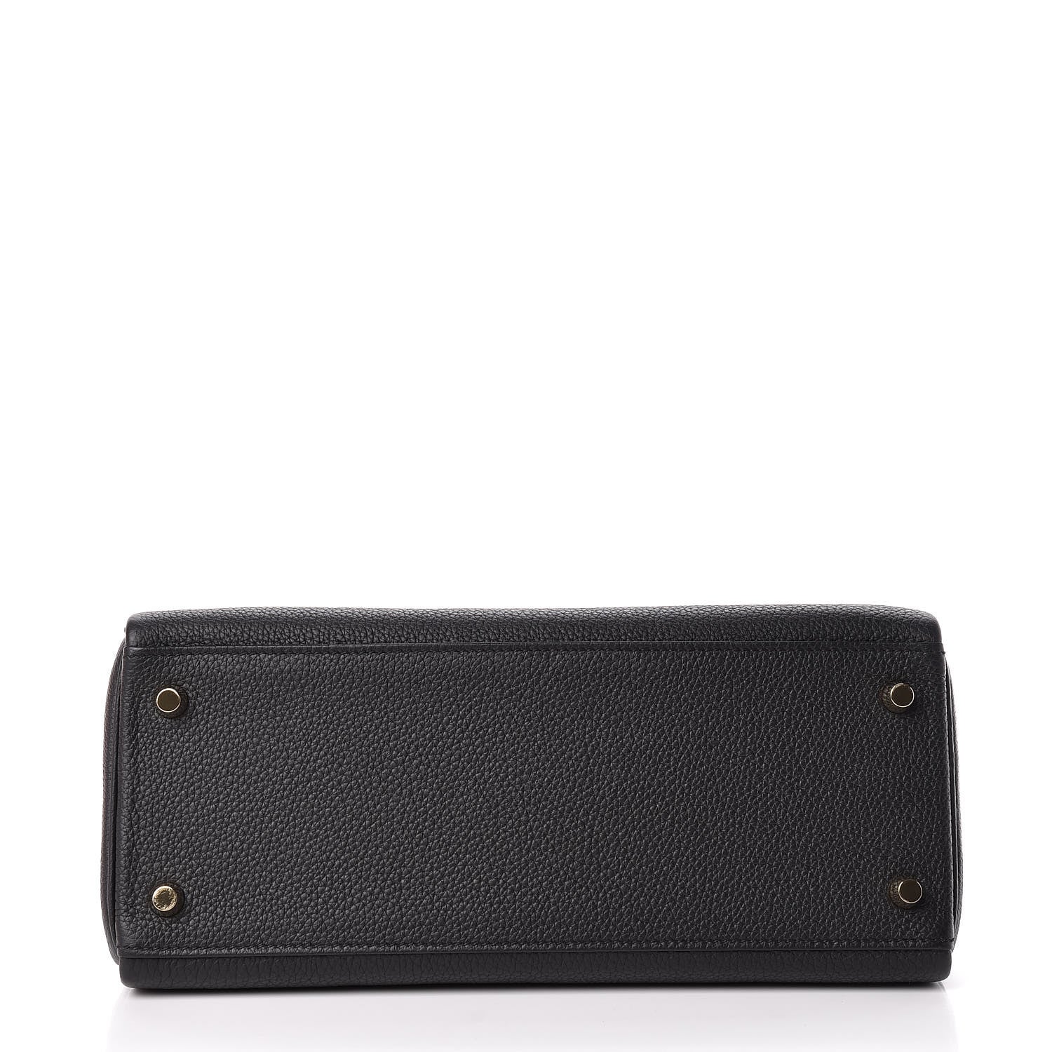 Hermes Togo Kelly Retourne 28 Black 5 of 38