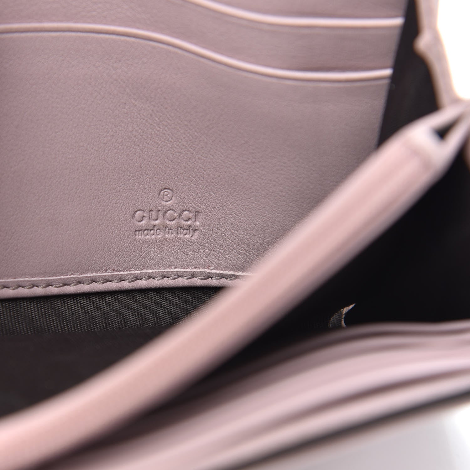 Gucci Moon Calfskin Icon Continental Wallet Pink 6 of 10