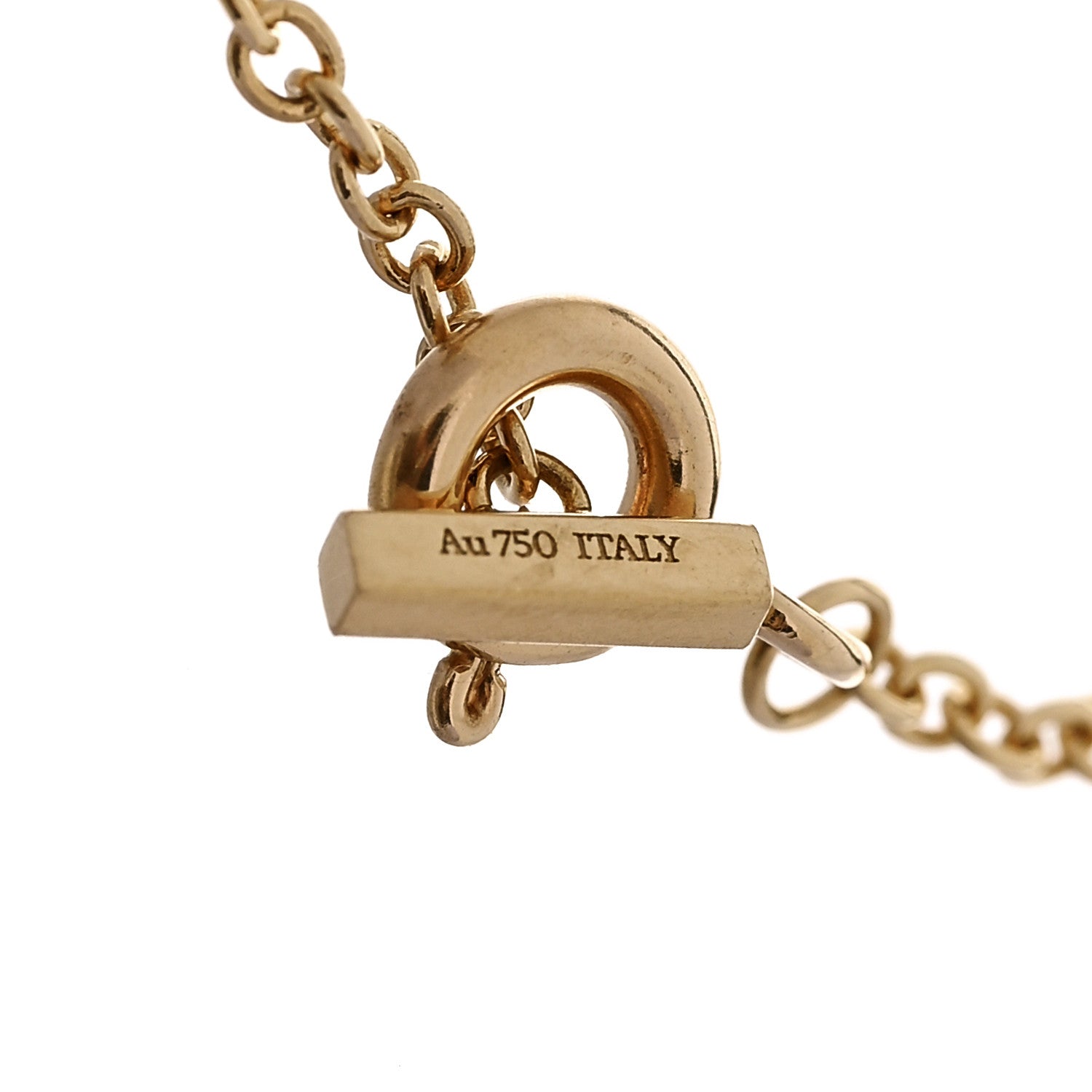 Tiffany 18K Yellow Gold T Smile Bracelet 3 of 5