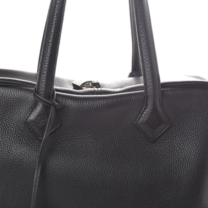Hermes Taurillon Clemence Victoria II 35 Black 7 of 13