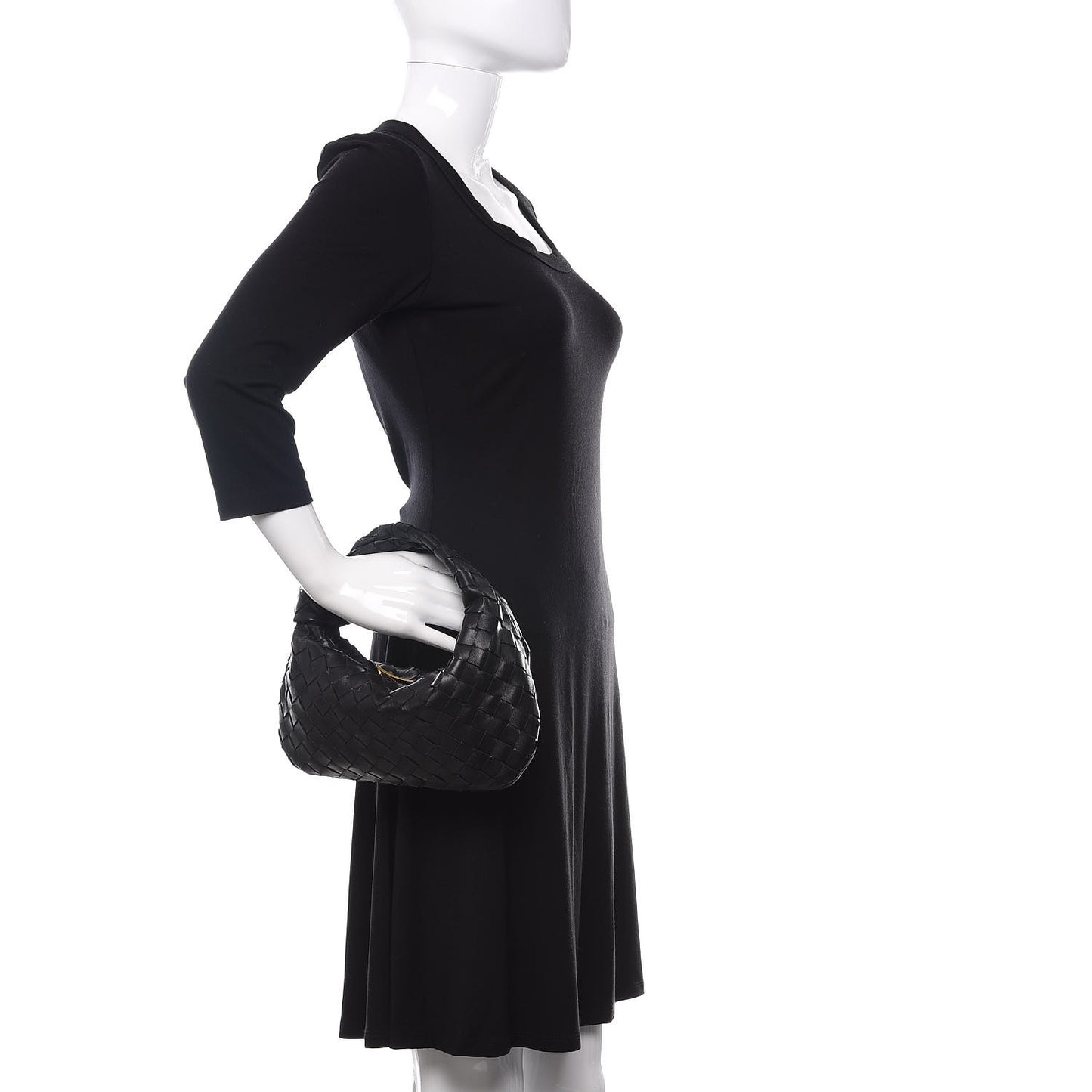 Nappa Intrecciato Mini Jodie Black
