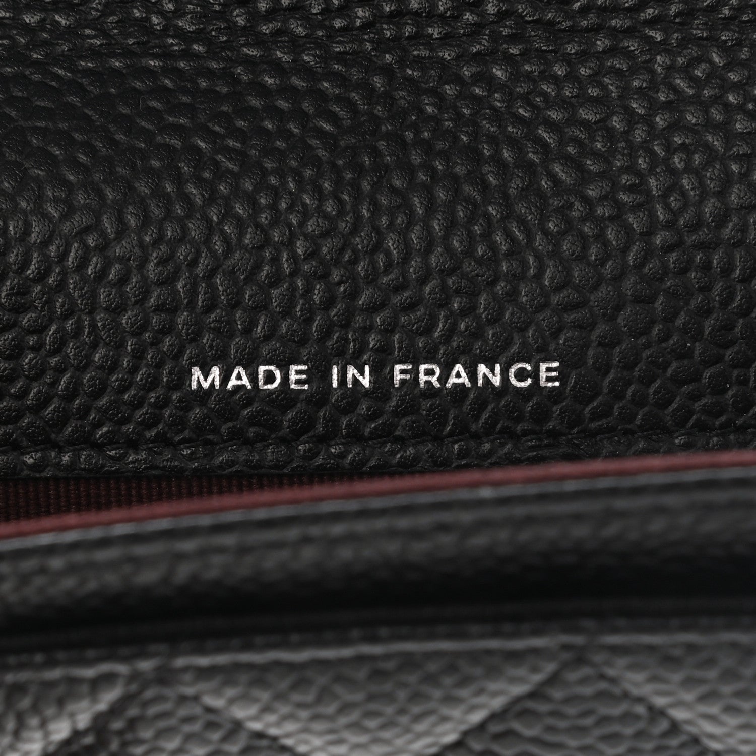Chanel Caviar Quilted Flap Card Holder Wallet Black 7 of 9