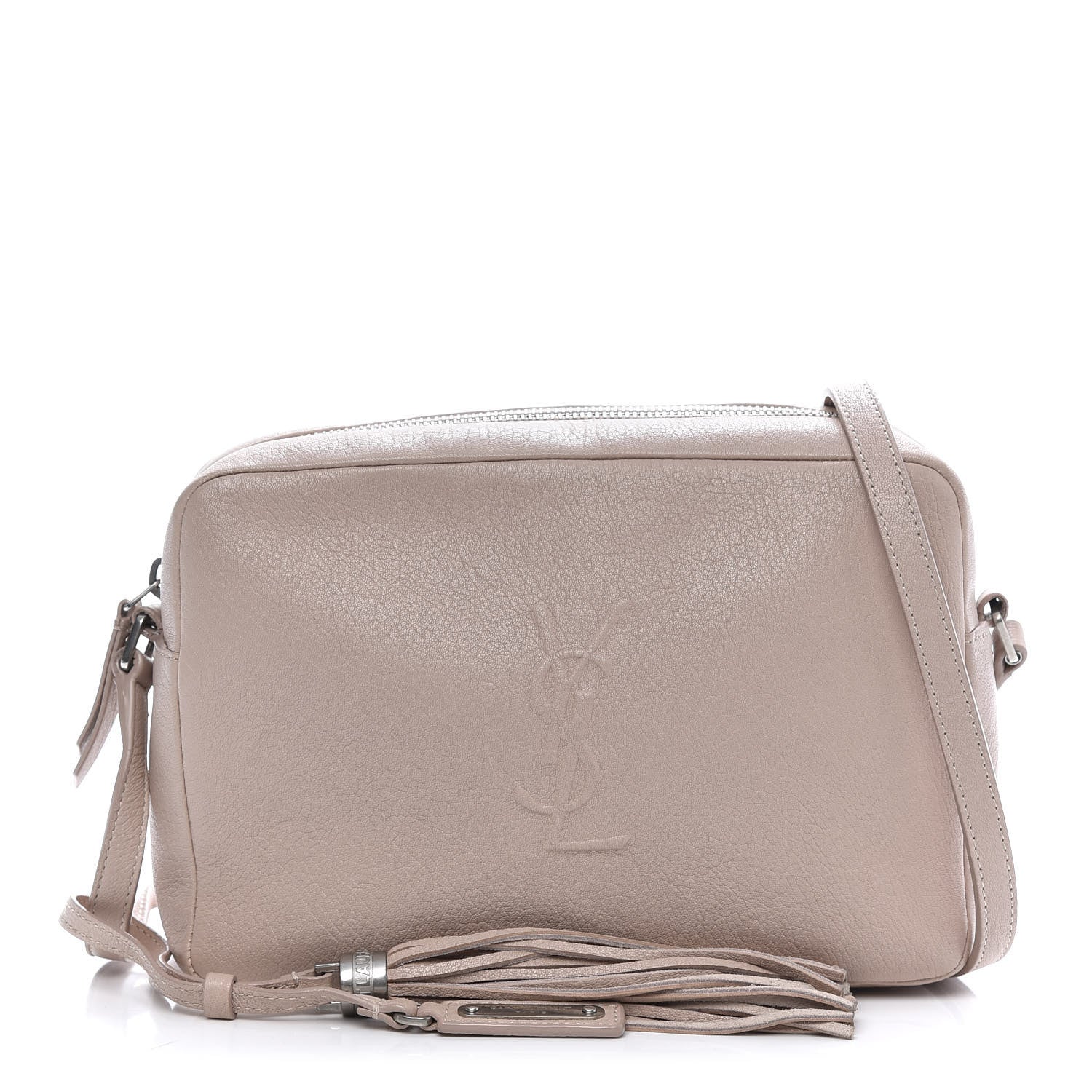 Saint Laurent Lambskin Monogram Small Lou Camera Bag Marble Pink 1 of 11