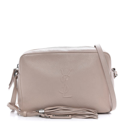 Saint Laurent Lambskin Monogram Small Lou Camera Bag Marble Pink 1 of 11