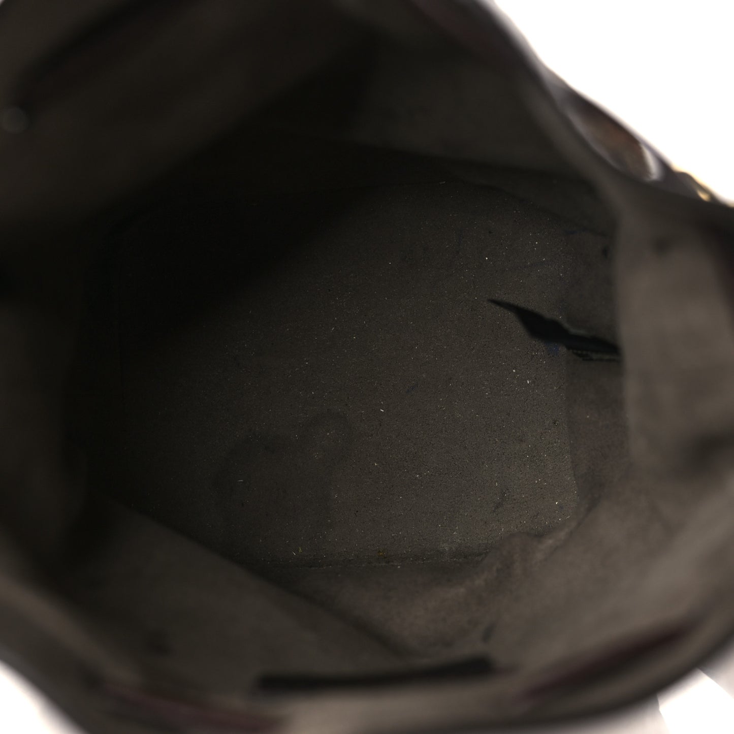 Suede Vitello King F is Fendi Micro FF Mini Mon Tresor Bucket Bag Sigaro Marrone Ebano
