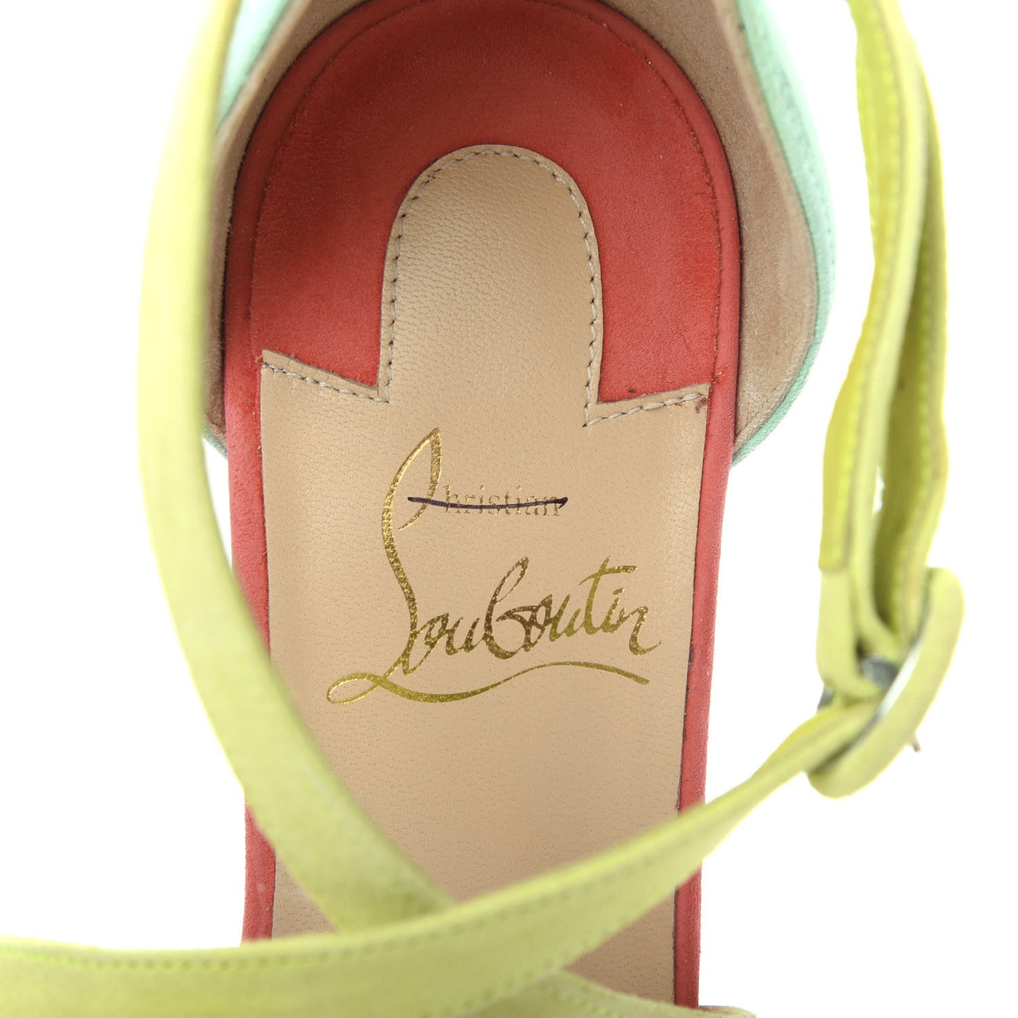 Veau Velours Loubi Bee Alta 130 Sandals 35 Multicolor