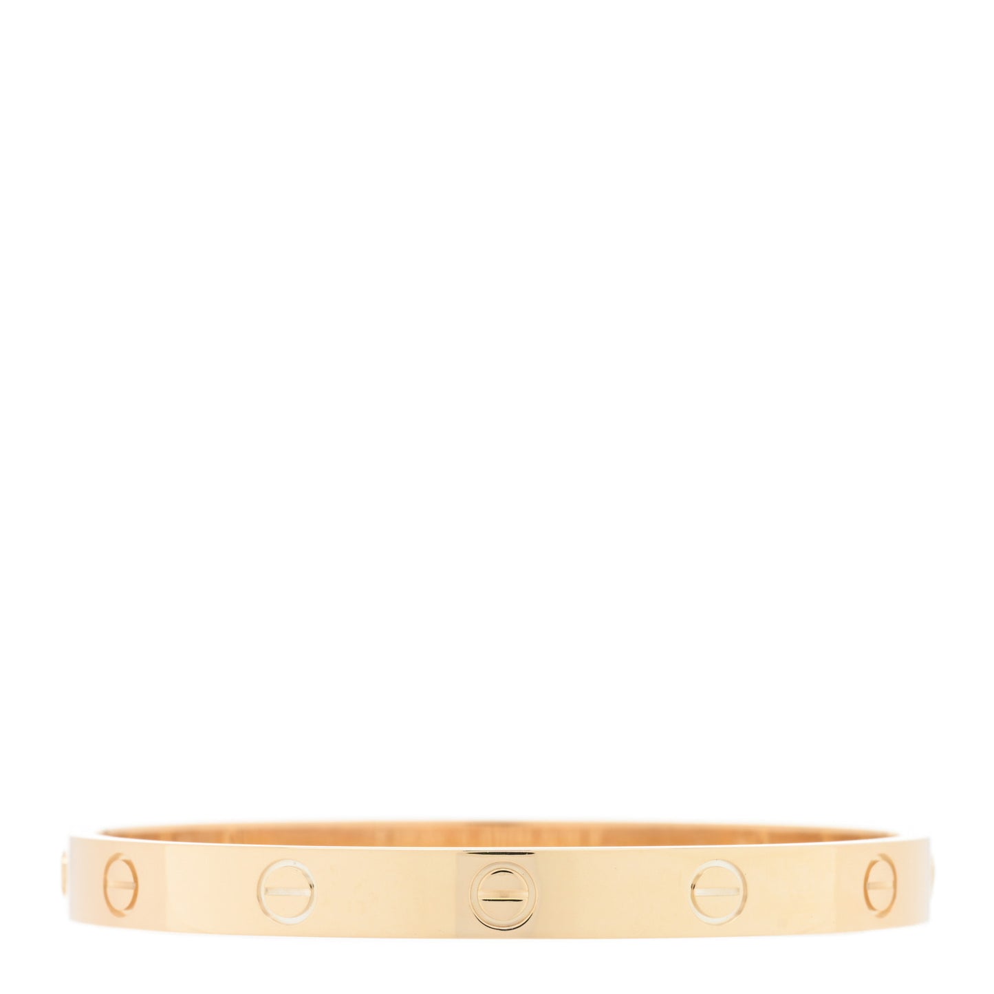 18K Yellow Gold LOVE Bracelet 17