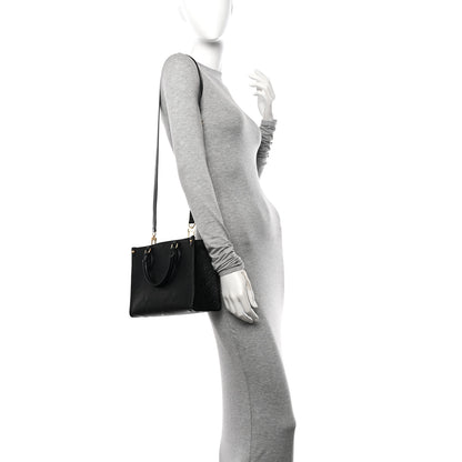 Louis Vuitton Empreinte Monogram Giant Onthego PM Black 2 of 9