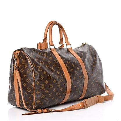 Louis Vuitton Monogram Keepall Bandouliere 45 3 of 17