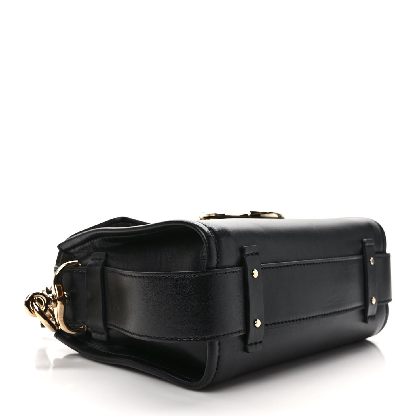 Calfskin Mini Tess Day Bag Black