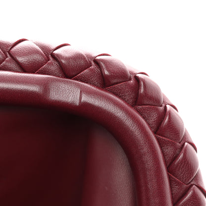 Bottega Veneta Nappa Intrecciato Small The Lauren 1980 Clutch With Chain Barolo 11 of 11