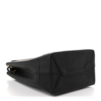 Louis Vuitton Calfskin Lockme Mini Backpack Black 4 of 9